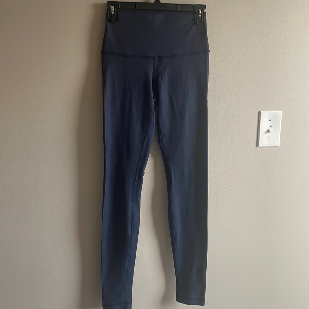 Navy lululemon leggings
